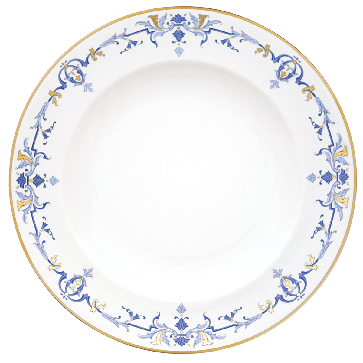 haviland-marthe-ritz-paris-plat-rond-creux-porcelaine image 1