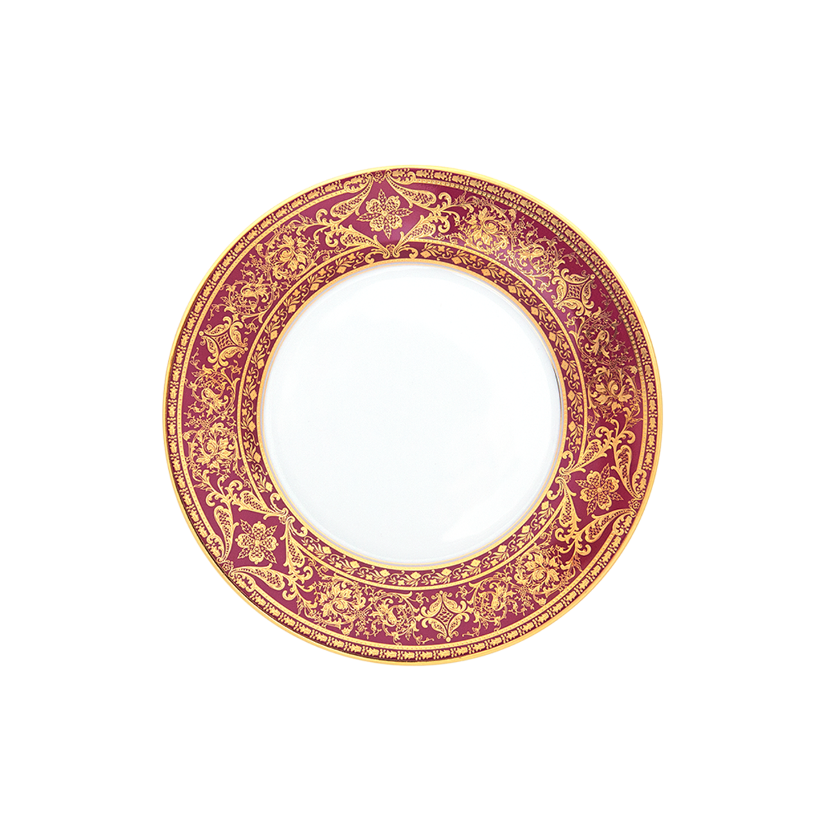 haviland-matignon-assiette-g-teau-cerise-or-porcelaine image 1