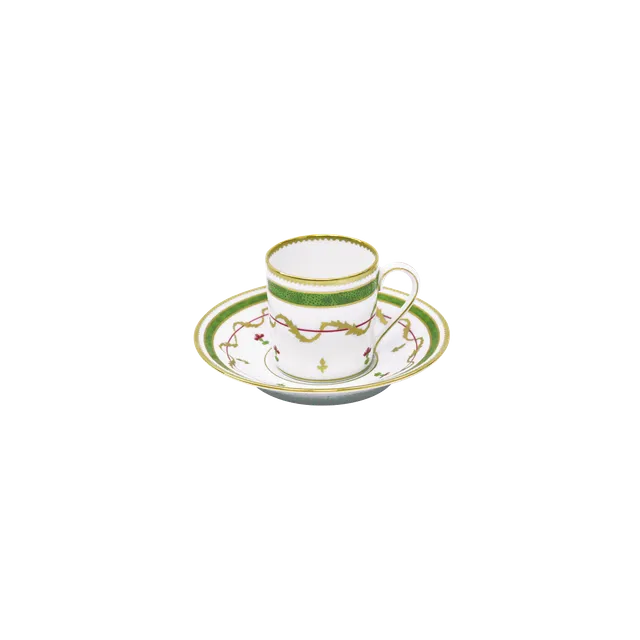haviland-vieux-paris-vert-tasse-caf-porcelaine-vert image 1