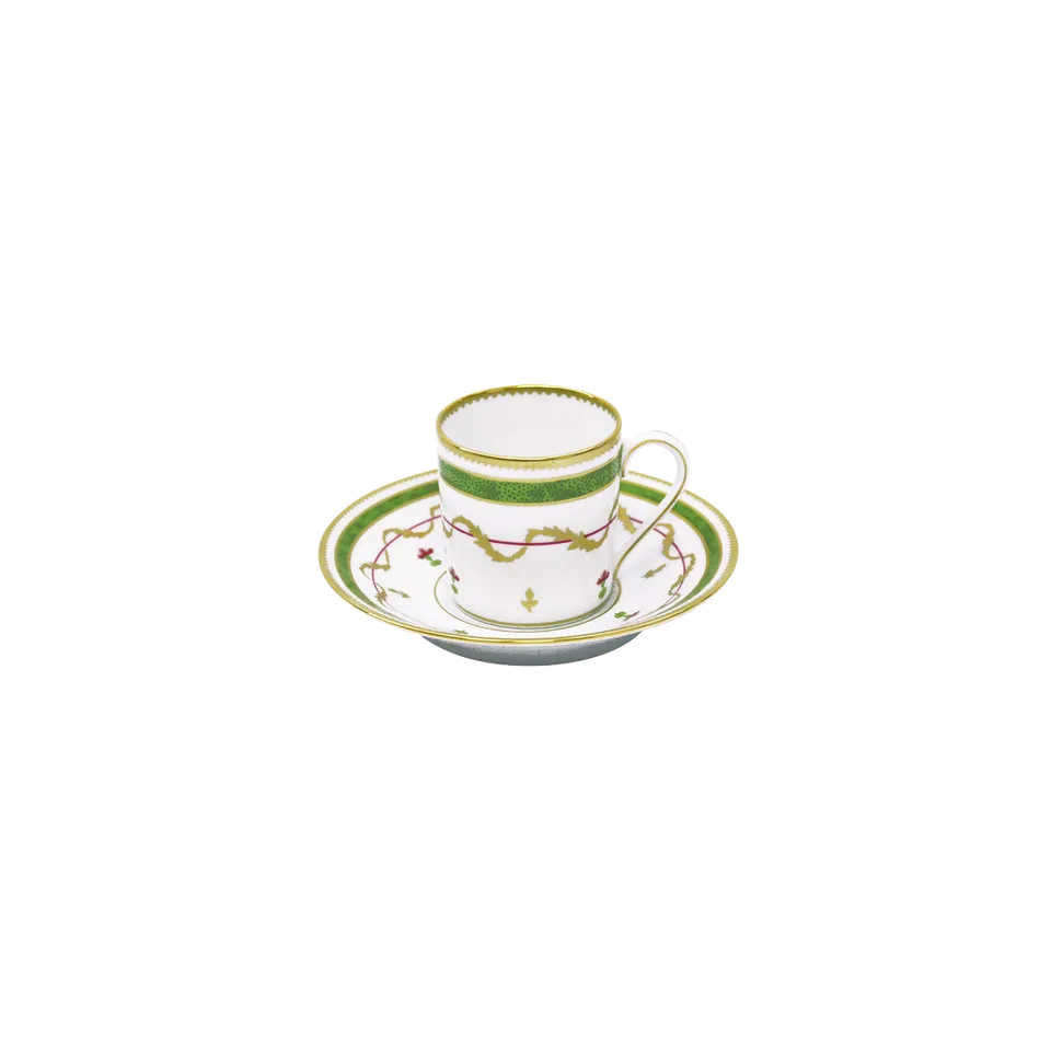 haviland-vieux-paris-vert-tasse-caf-porcelaine-vert image 1
