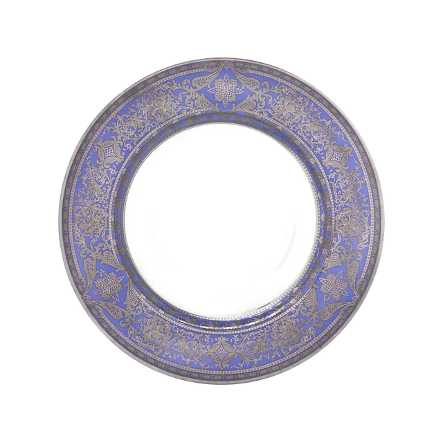 haviland-matignon-assiette-creuse-porcelaine-lavande-platine image 1