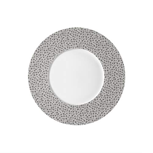 m-dard-de-noblat-baghera-assiette-dessert-23-cm-lot-6-platine-porcelaine image 5
