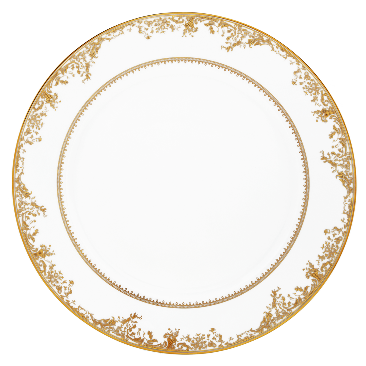 haviland-diplomate-assiette-de-pr-sentation-porcelaine-blanche image 1