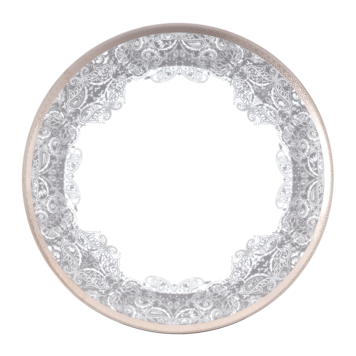 haviland-romane-assiette-d-ner-porcelaine-gris image 1