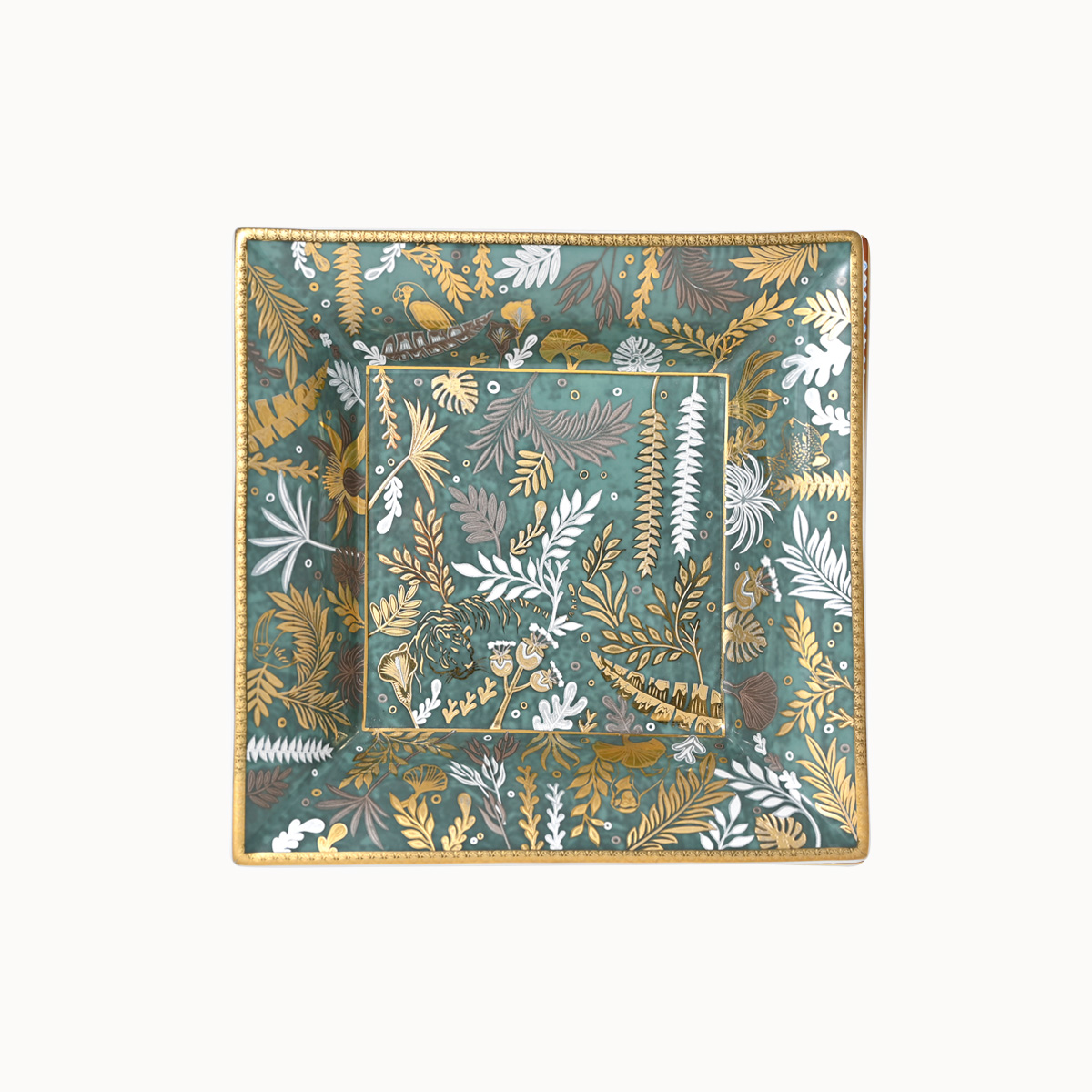 haviland-h-ritage-vide-poches-jungle-porcelaine-limoges image 1