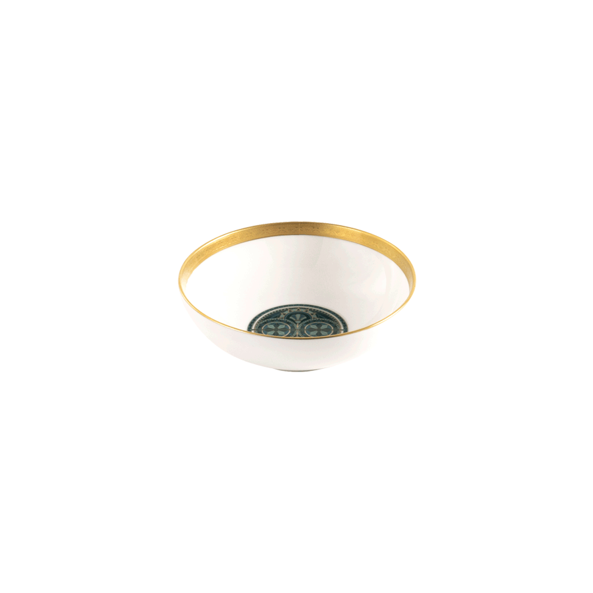 haviland-r-ves-du-nil-bol-riz-porcelaine-vert-et-or image 2