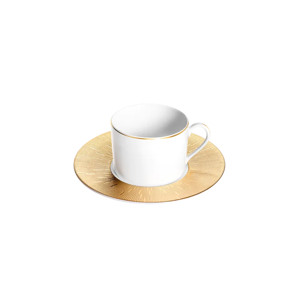 haviland-infini-tasse-th-et-soucoupe-porcelaine-or image 1