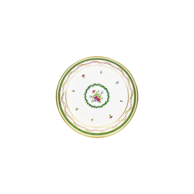 haviland-vieux-paris-vert-assiette-creuse-calotte-porcelaine-limoges image 1