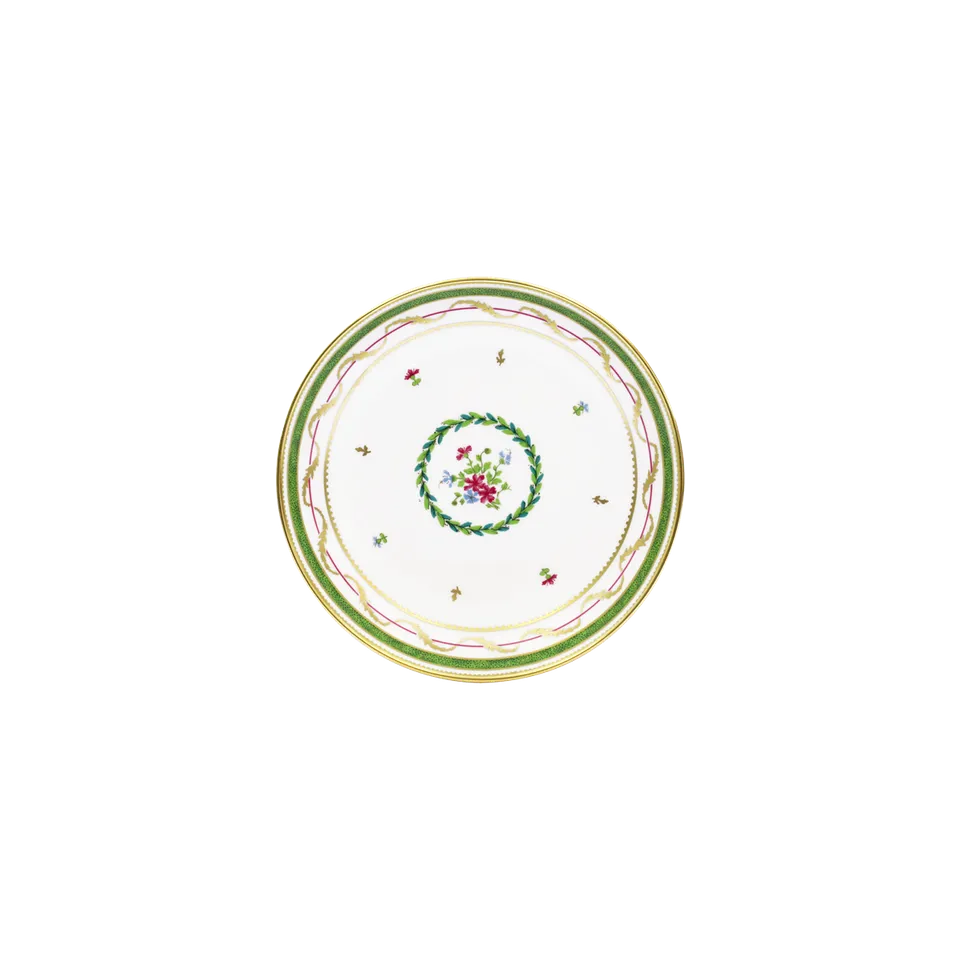 haviland-vieux-paris-vert-assiette-creuse-calotte-porcelaine-limoges image 1