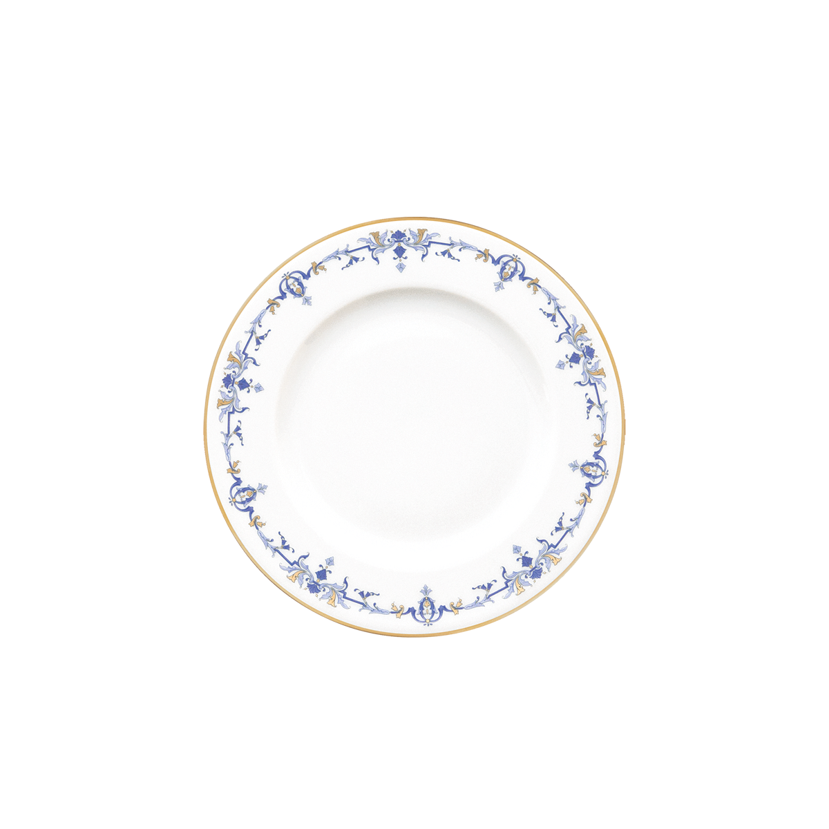 haviland-marthe-ritz-paris-assiette-pain-porcelaine-blanc image 1