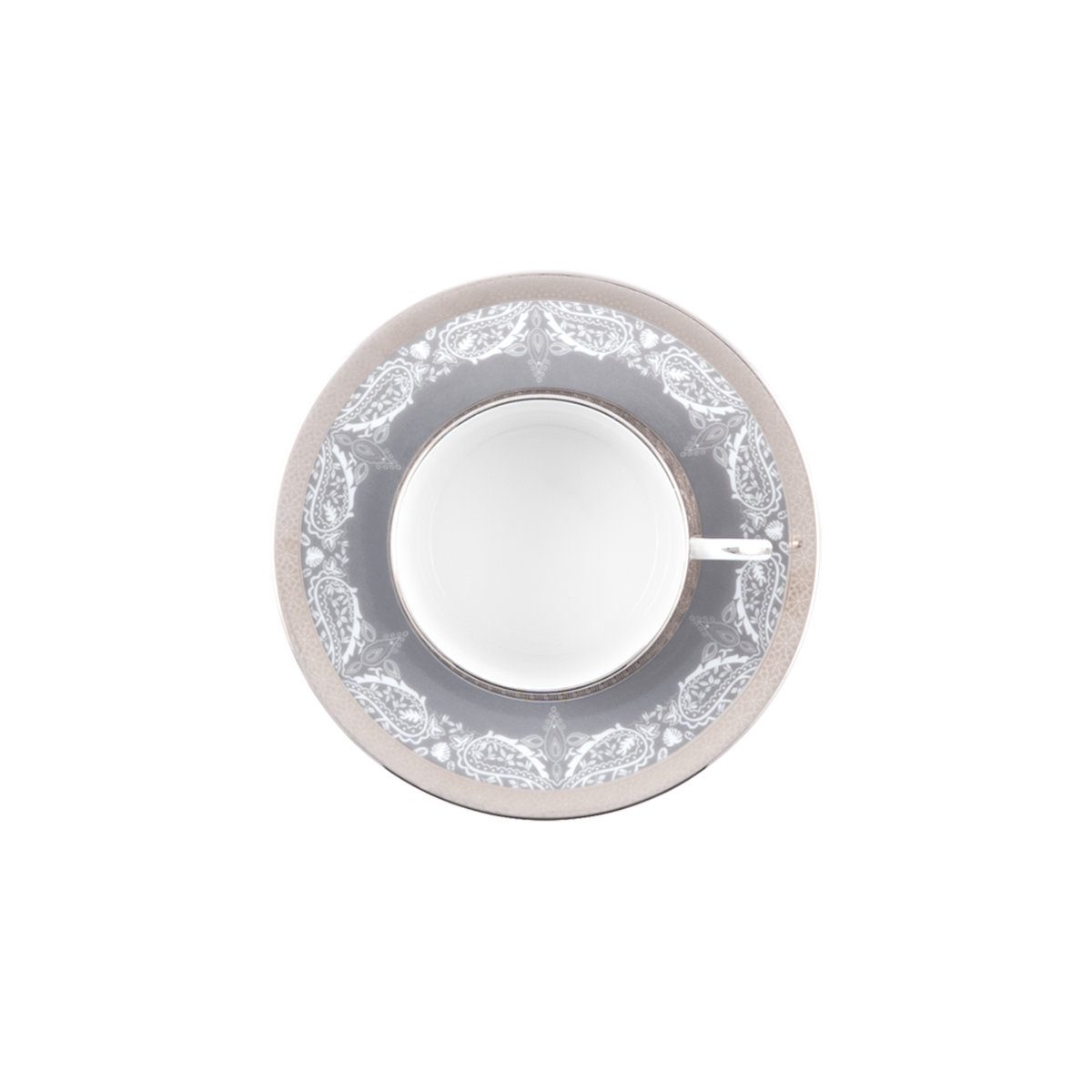 haviland-romane-tasse-et-soucoupe-th-gris-porcelaine image 2