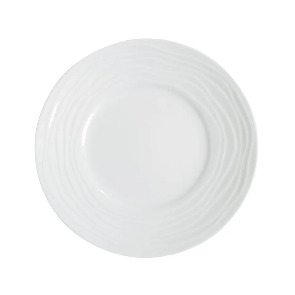 m-dard-de-noblat-onde-assiette-dessert-porcelaine-blanc-lot-6 image 1