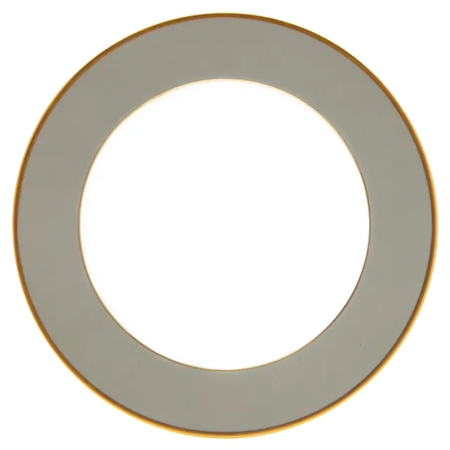 haviland-h-ritage-assiette-de-pr-sentation-gris-or-porcelaine image 1