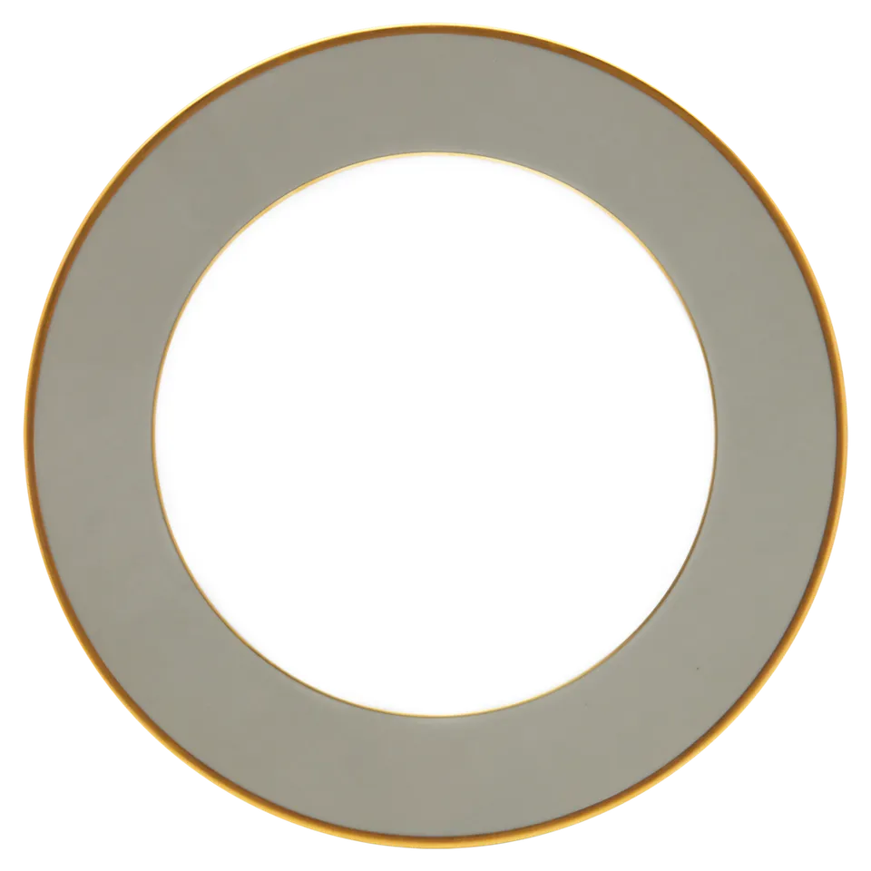 haviland-h-ritage-assiette-de-pr-sentation-gris-or-porcelaine image 1