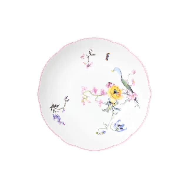 haviland-h-ritage-assiette-creuse-calotte-fleurs-d-auteuil image 1