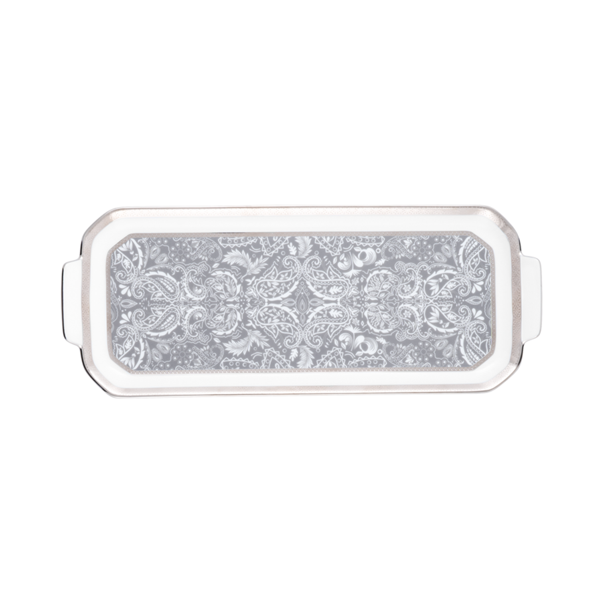 haviland-romane-plat-cake-gris-porcelaine image 1
