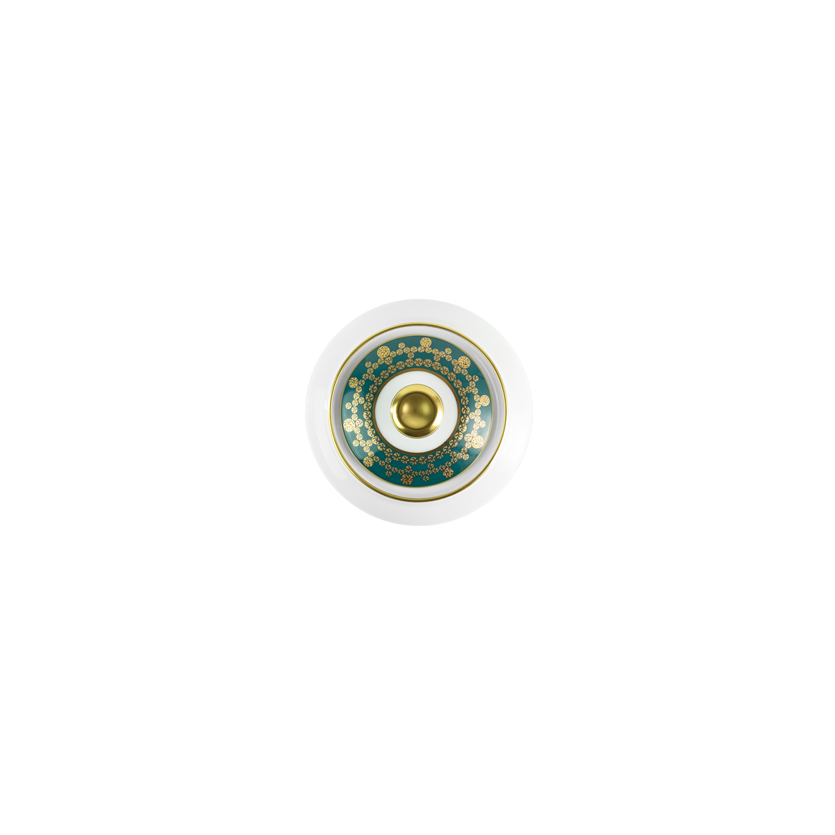haviland-tiara-sucrier-bleu-paon-or-porcelaine image 2
