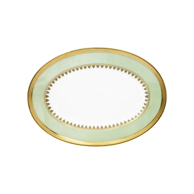 haviland-oasis-ravier-porcelaine-blanche-ovale image 1