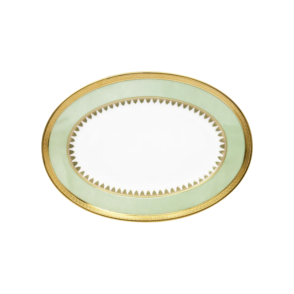 haviland-oasis-ravier-porcelaine-blanche-ovale image 1