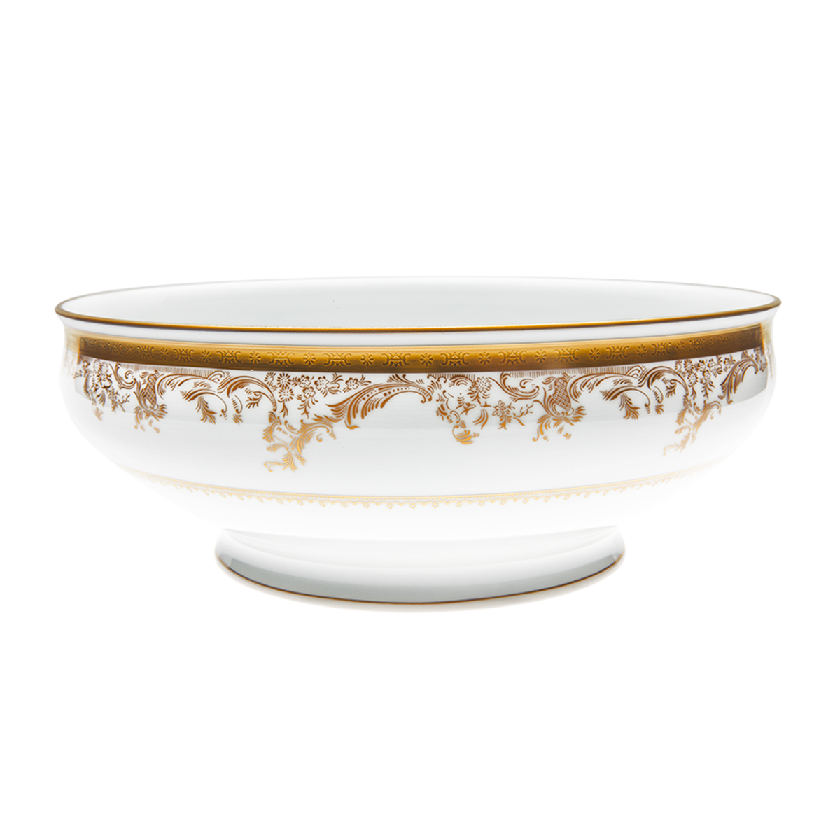 haviland-diplomate-saladier-porcelaine-limoges-blanc image 1