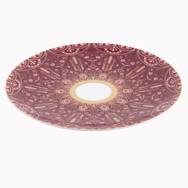 haviland-r-ves-du-nil-assiette-pr-sentation-pourpre-or image 2