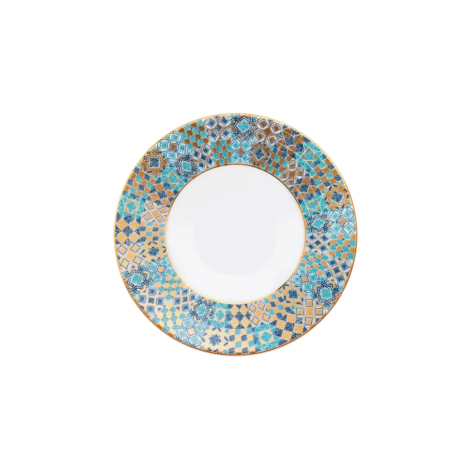 haviland-portofino-assiette-pain-porcelaine-blanche image 1