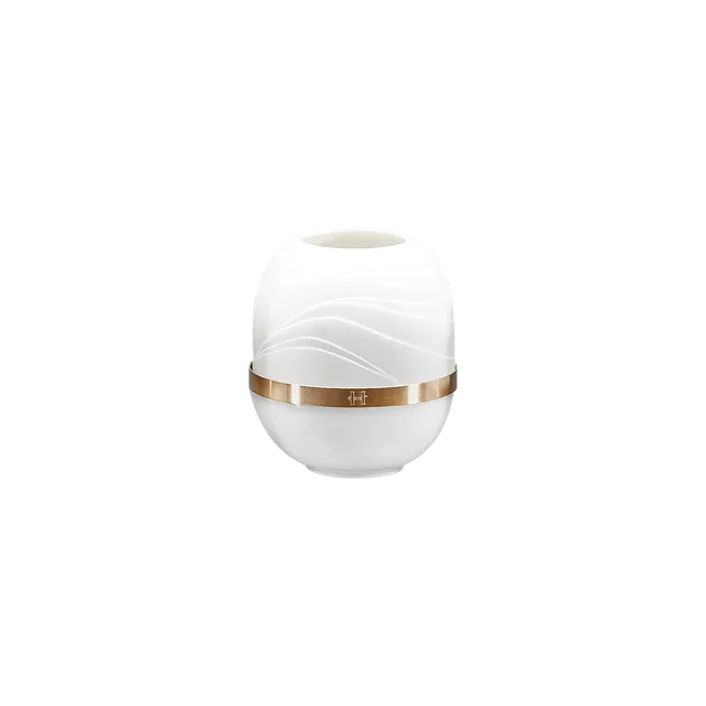 haviland-dune-photophore-moyen-porcelaine-blanche image 1