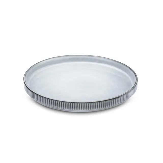 m-dard-de-noblat-agora-assiette-dessert-21-cm-gris-lot-6-gr-s image 1