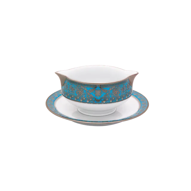 haviland-matignon-sauci-re-porcelaine-bleu-piscine-platine image 1