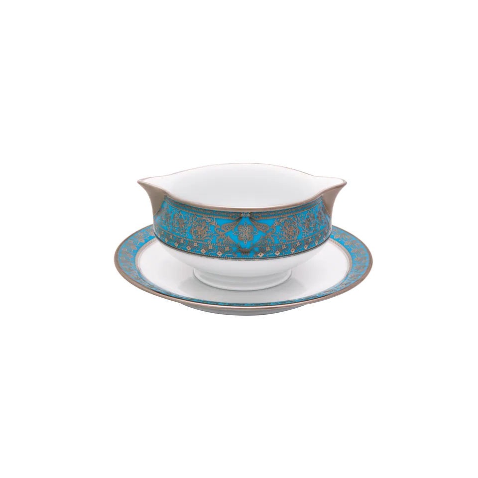 haviland-matignon-sauci-re-porcelaine-bleu-piscine-platine image 1