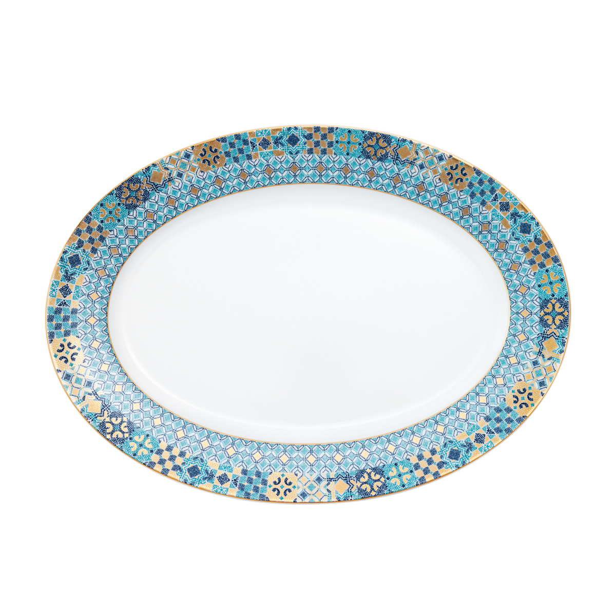 haviland-portofino-plat-ovale-porcelaine-limoges image 1