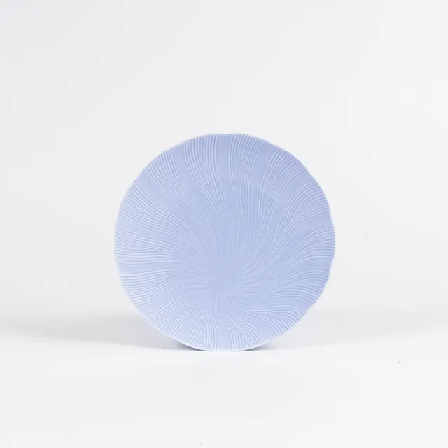 ogre-la-fabrique-tahiti-assiette-dessert-porcelaine-bleue-19-cm image 1