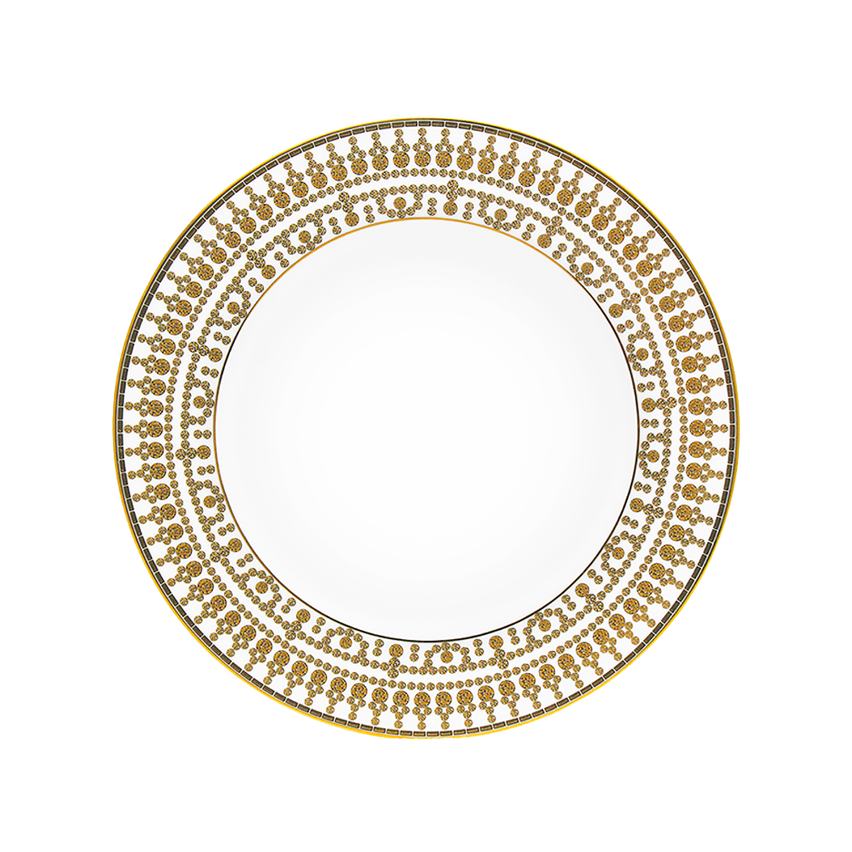 haviland-tiara-assiette-creuse-aile-blanc-or image 1