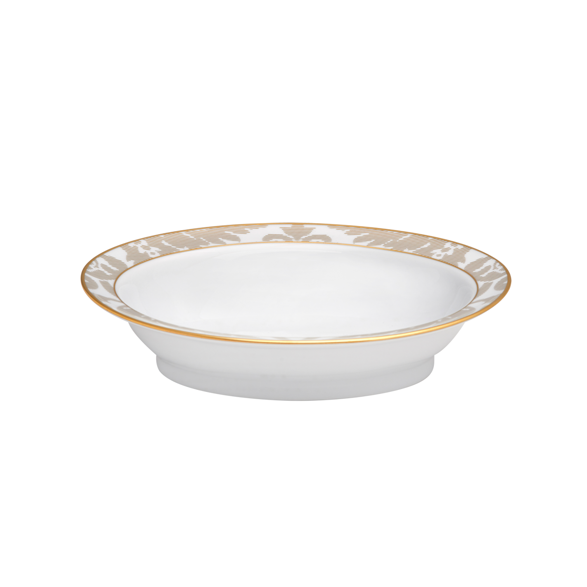 haviland-damass-ritz-paris-compotier-blanc-porcelaine image 1