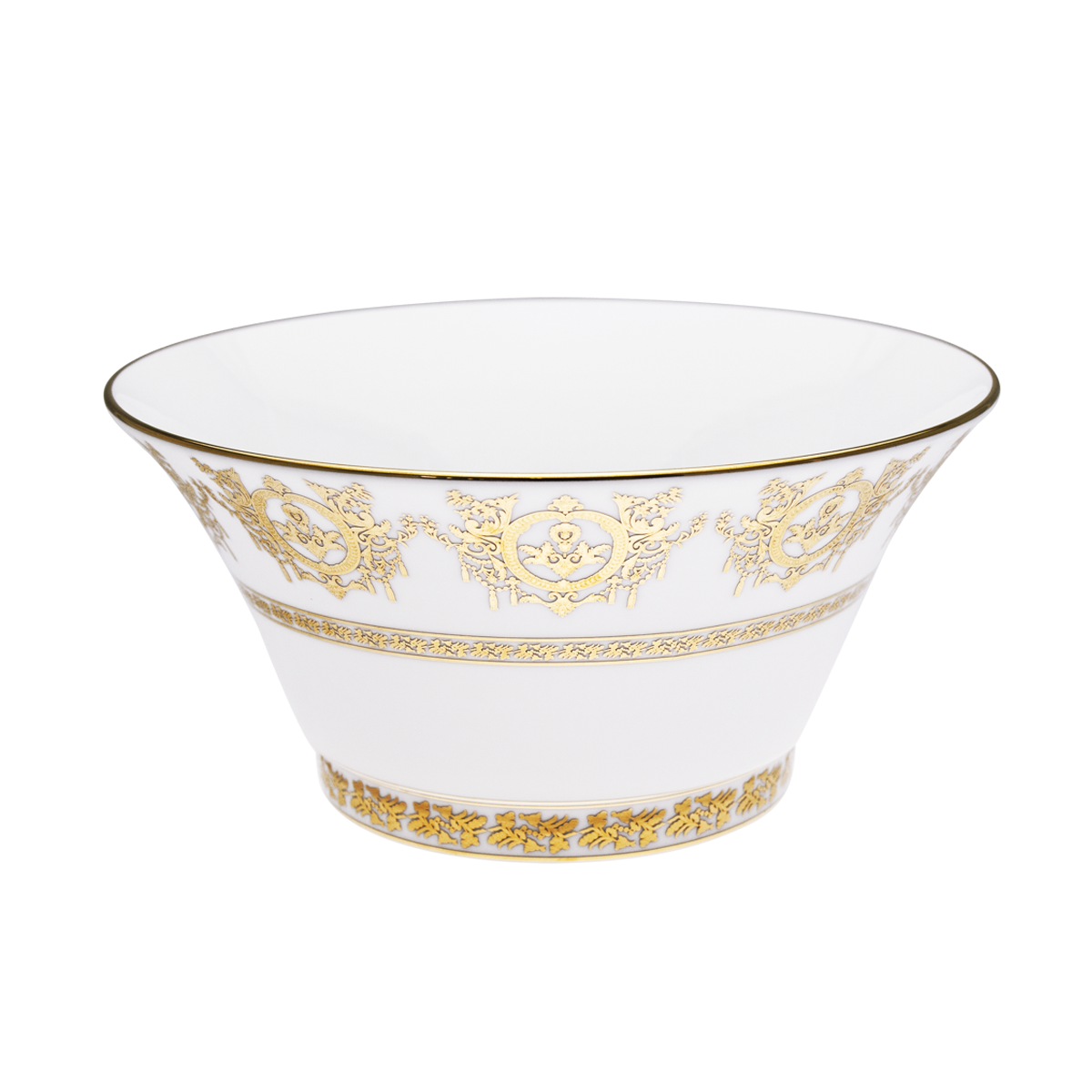 haviland-ritz-imp-rial-saladier-blanc-porcelaine-limoges image 1