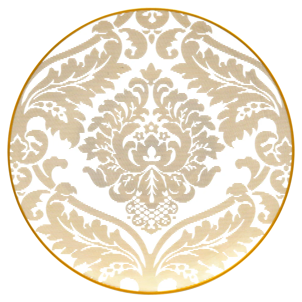 haviland-damass-ritz-paris-assiette-pr-sentation-blanc image 1