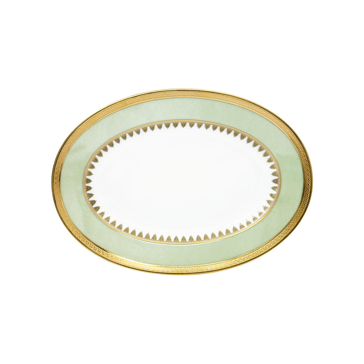 haviland-oasis-ravier-porcelaine-blanche-ovale image 1