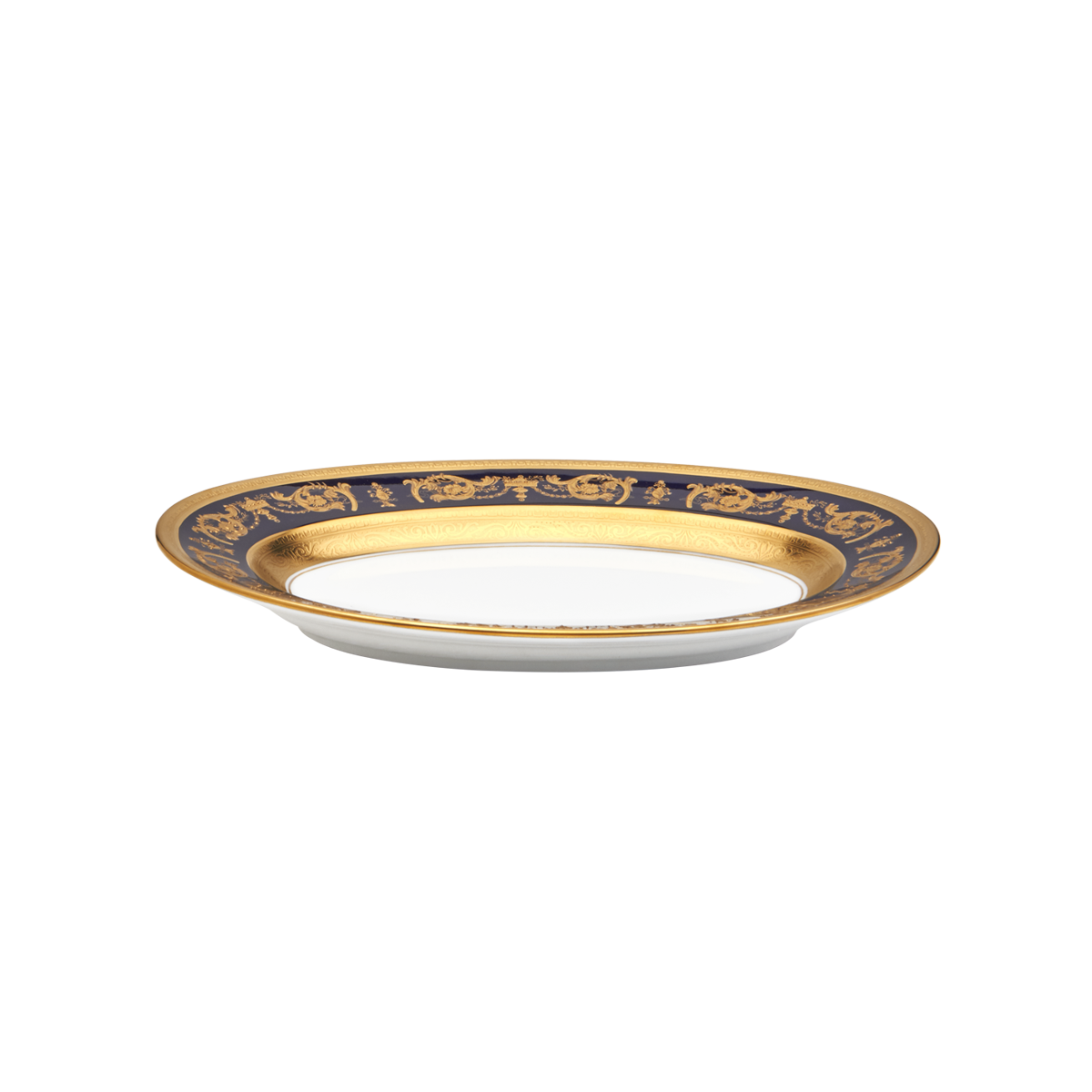 haviland-imp-rator-ravier-bleu-de-four-or-porcelaine image 2