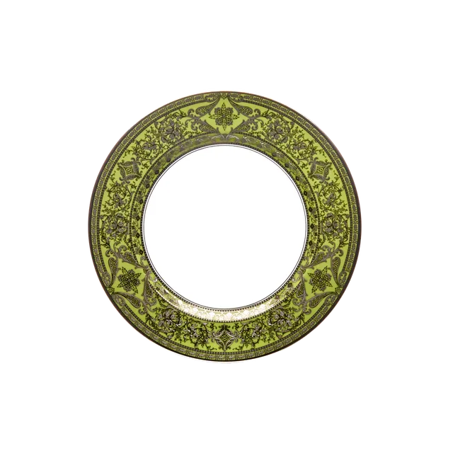 haviland-matignon-assiette-g-teau-vert-pomme-platine image 1