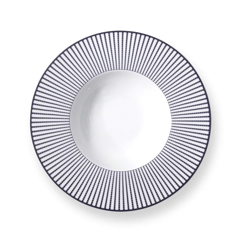 m-dard-de-noblat-alhambra-6-assiettes-creuses-porcelaine-bleu image 1