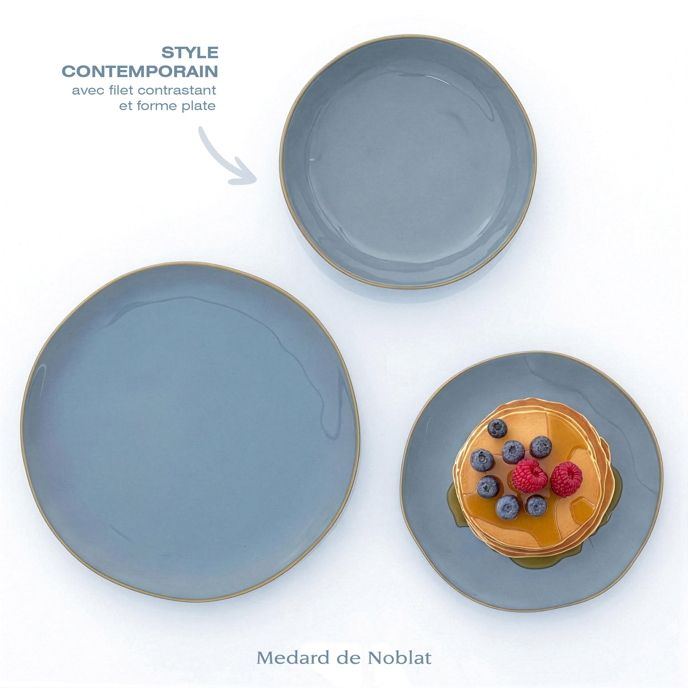 m-dard-de-noblat-eg-e-service-vaisselle-18-assiettes-bleu-ciel-gr-s image 4