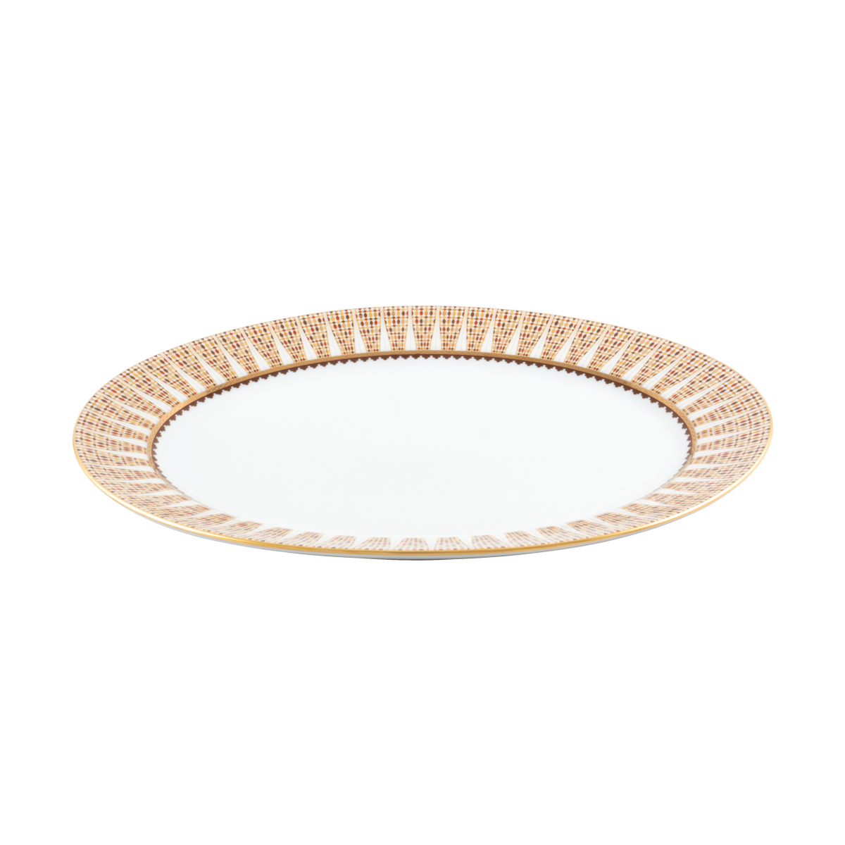 haviland-cavalier-royal-plat-ovale-porcelaine-blanche image 2