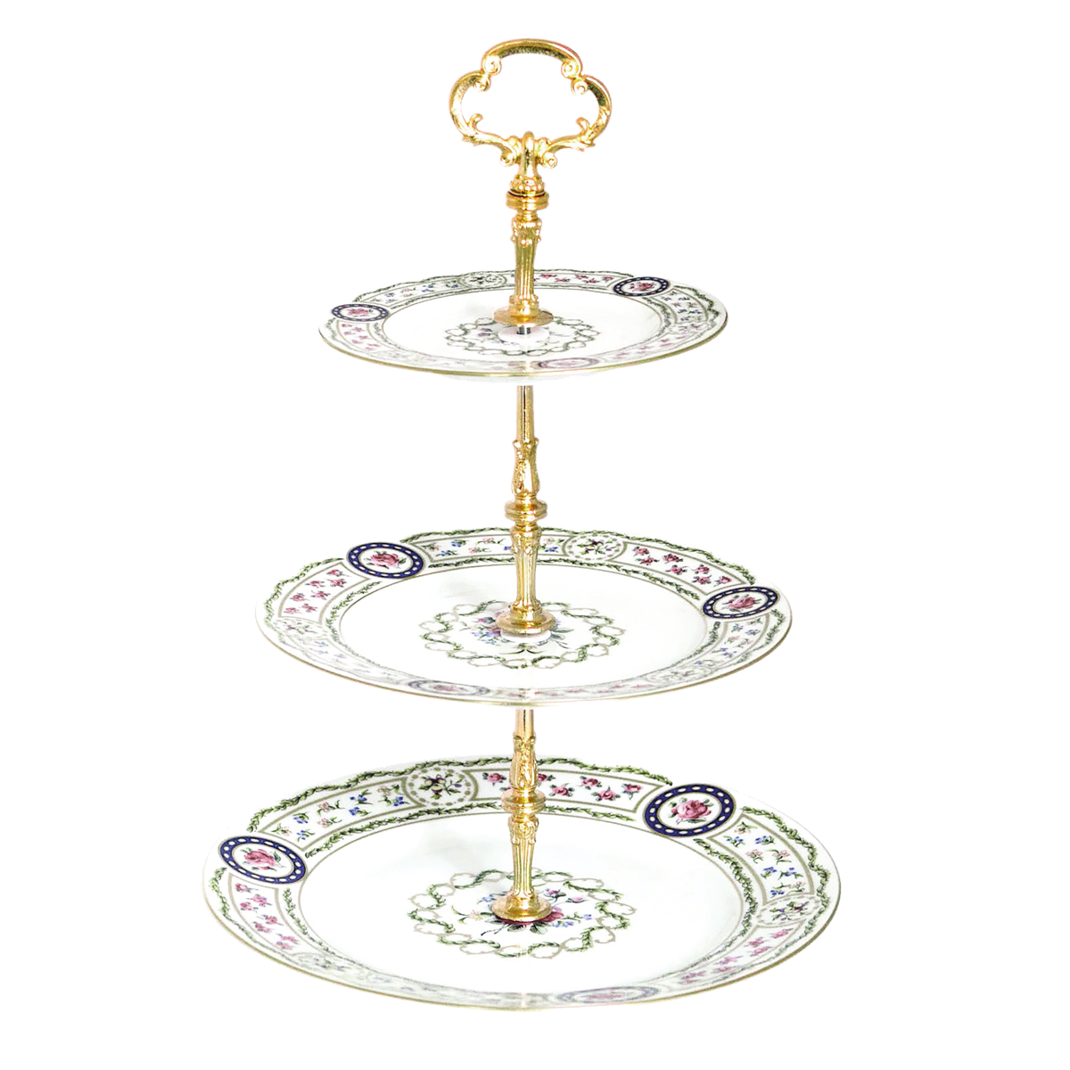 haviland-louveciennes-serviteur-3-niveaux-porcelaine image 1