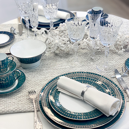 haviland-tiara-tasse-th-soucoupe-porcelaine-bleu-paon-or image 2