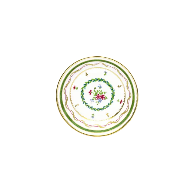 haviland-vieux-paris-vert-coupe-creuse-porcelaine image 1