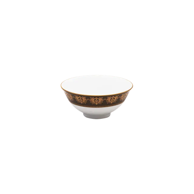 haviland-ritz-imp-rial-bol-soupe-bronze-porcelaine image 1