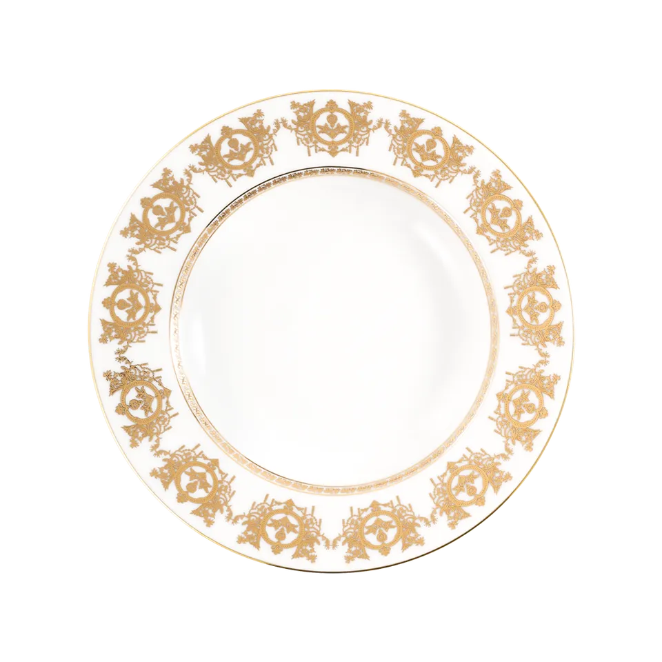 haviland-ritz-imp-rial-assiette-creuse-porcelaine-blanche image 1