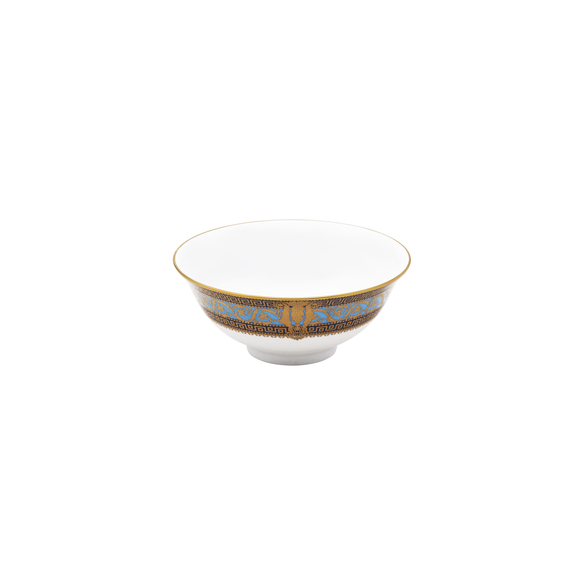 haviland-salon-murat-bol-riz-bleu-ciel-or-porcelaine image 1