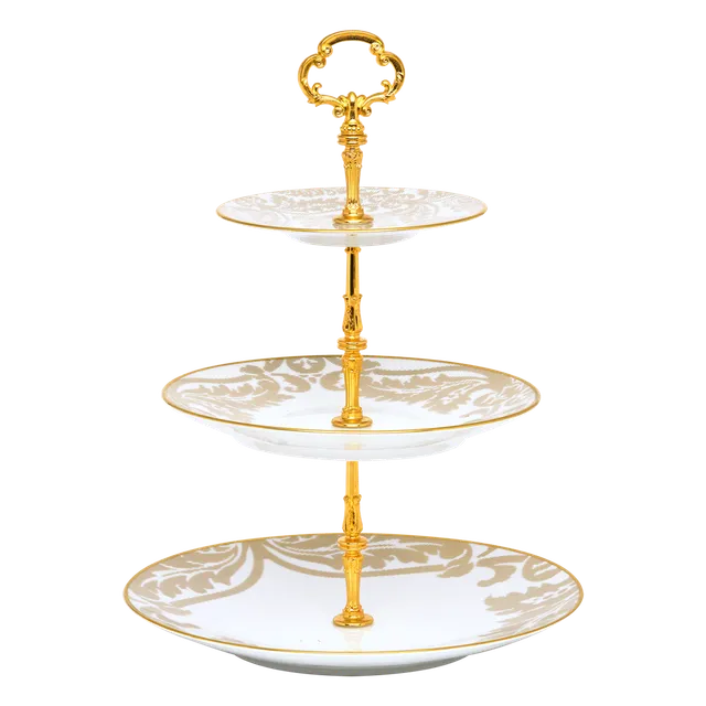 haviland-damass-ritz-paris-serviteur-3-niveaux-blanc image 1