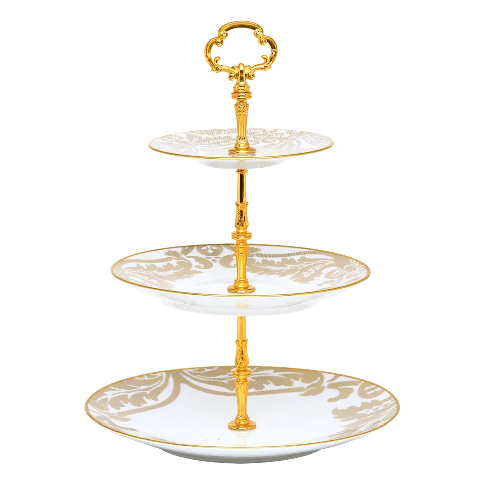 haviland-damass-ritz-paris-serviteur-3-niveaux-blanc image 1